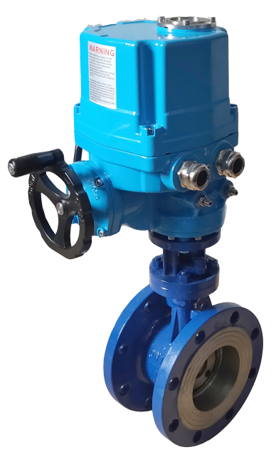 Explosion proof IP67 quarter turn on off actutaor butterfly valve.png